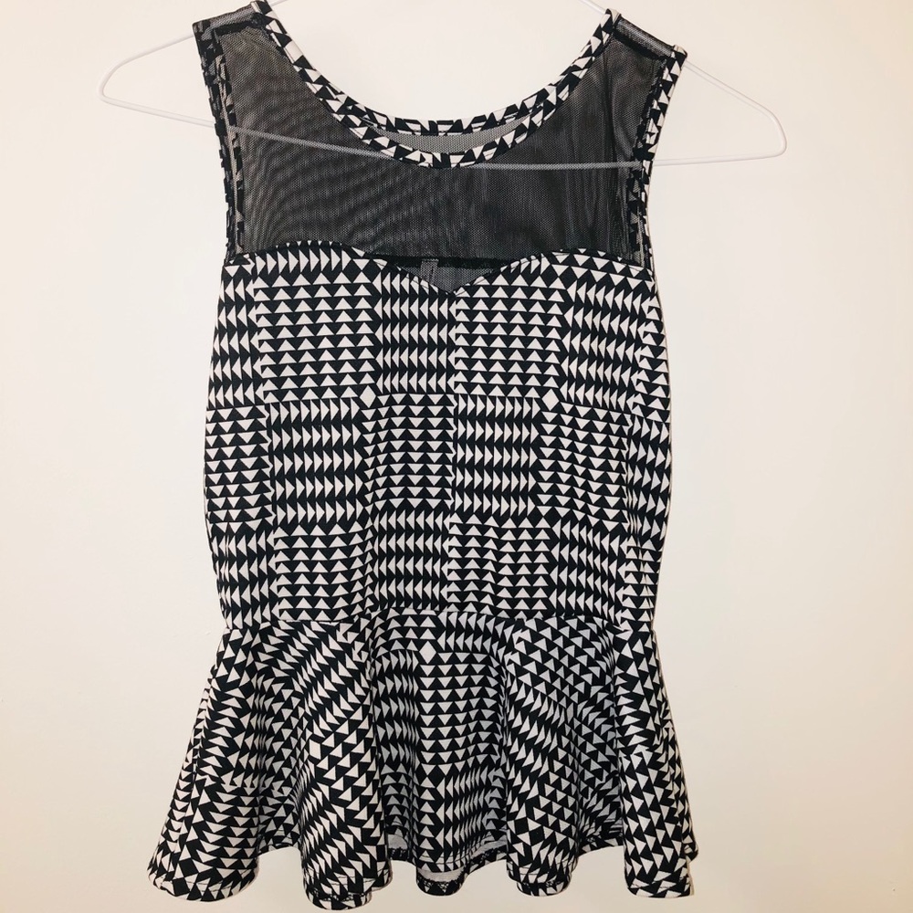 Sensational Collection Black And White Top